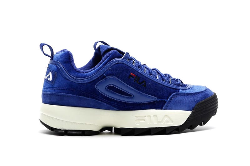 Blue velvet fila clearance disruptor