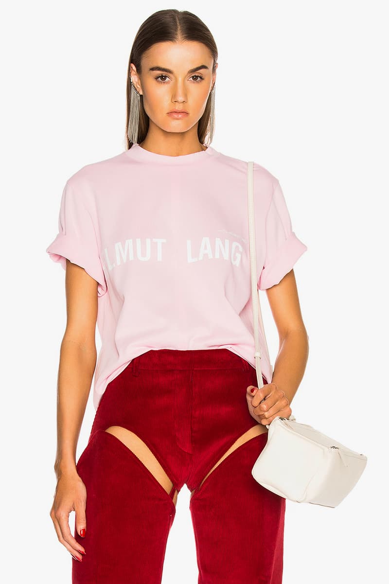 helmut lang t shirt dress