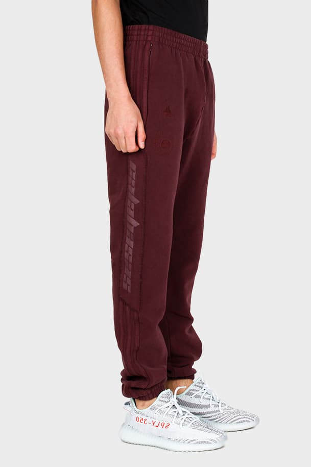 calabasas track pants maroon