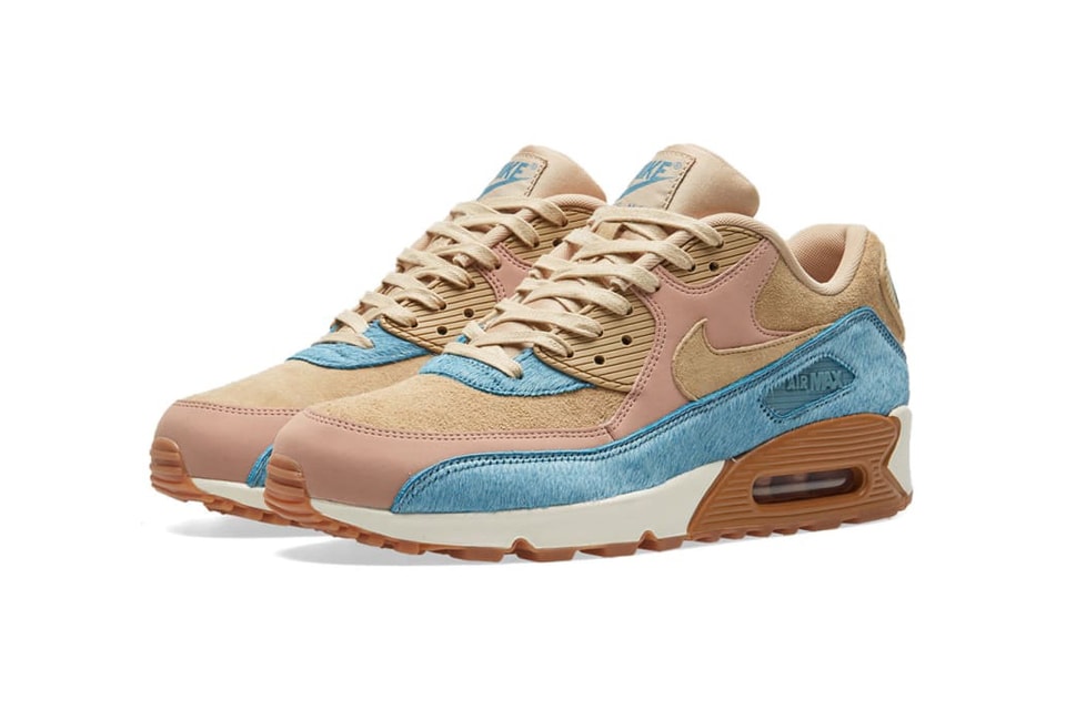 air max 90 pink blue yellow