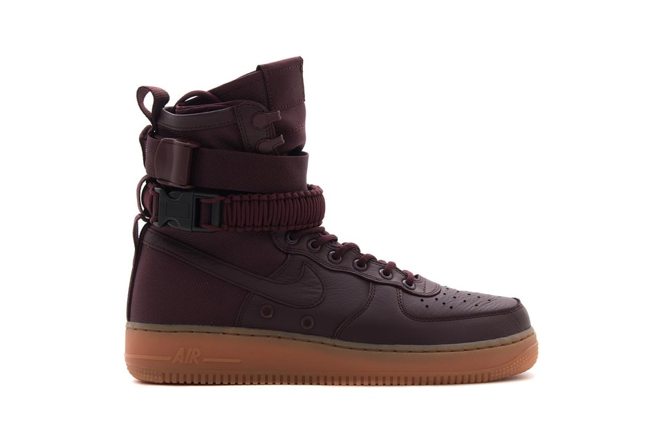 burgundy af1s