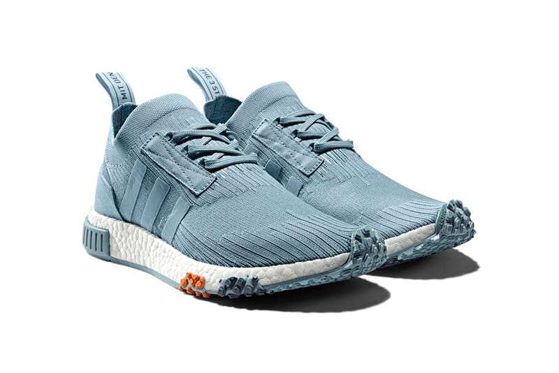 Nmd racer primeknit trainer grey one solar outlet pink