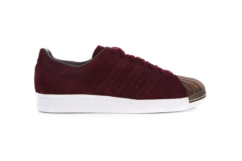 Adidas clearance maroon superstar