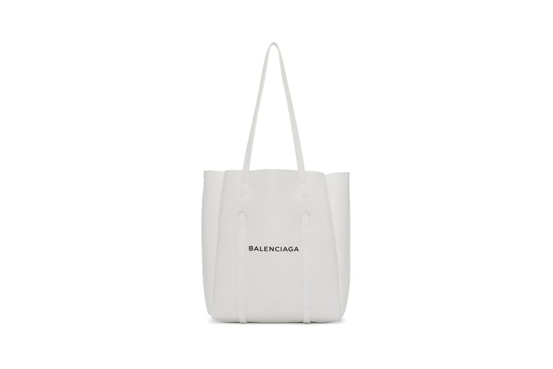 Balenciaga everyday tote hot sale xs white