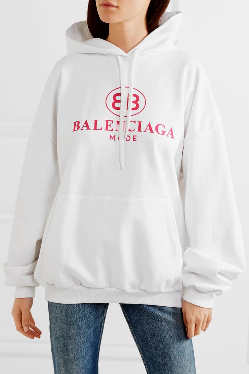 balenciaga pink hoodie