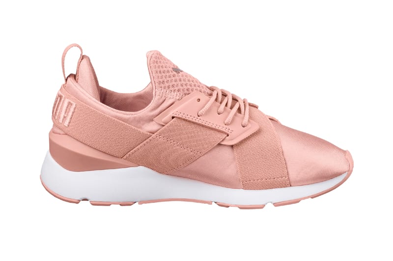 Puma muse slip sales on pink