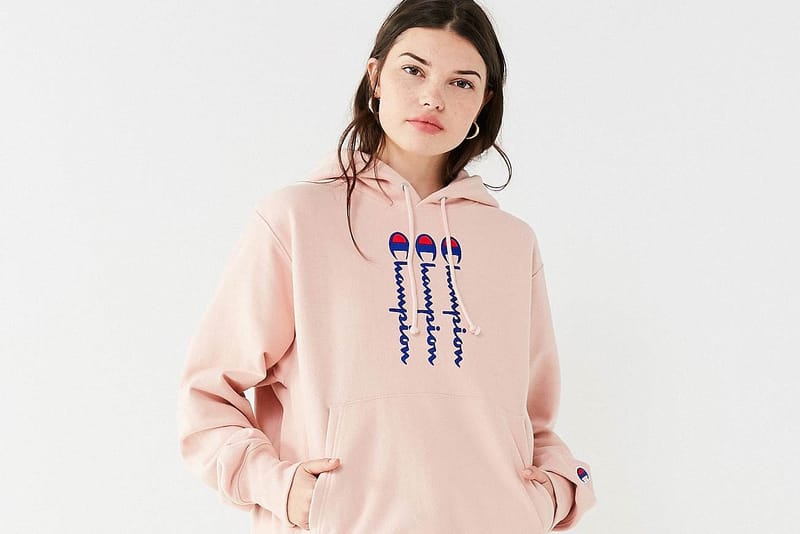 Urban outfitters rose deals champion hoodie