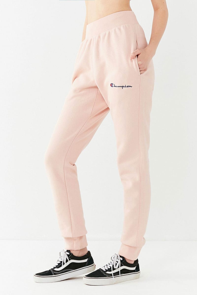 Champion on sale joggers pink