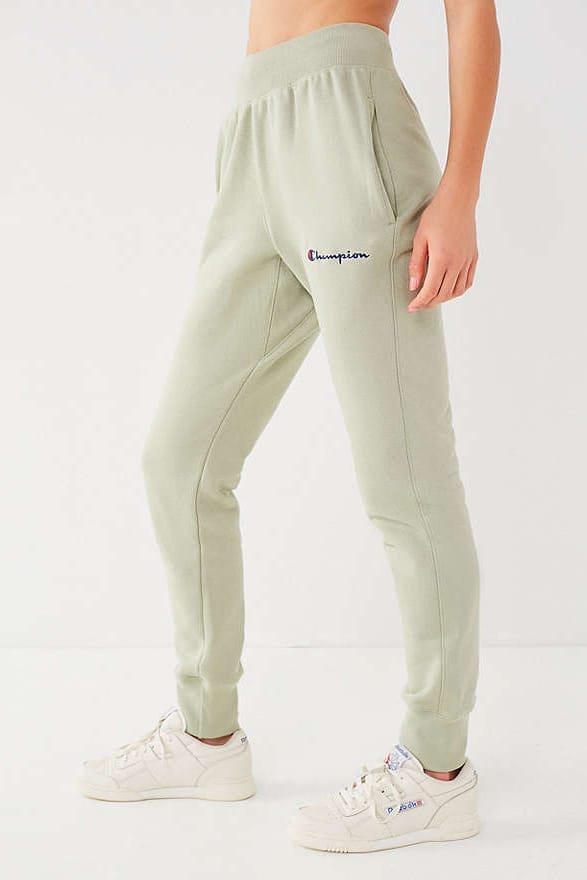 Champion uo exclusive rainbow striped jogger pant best sale