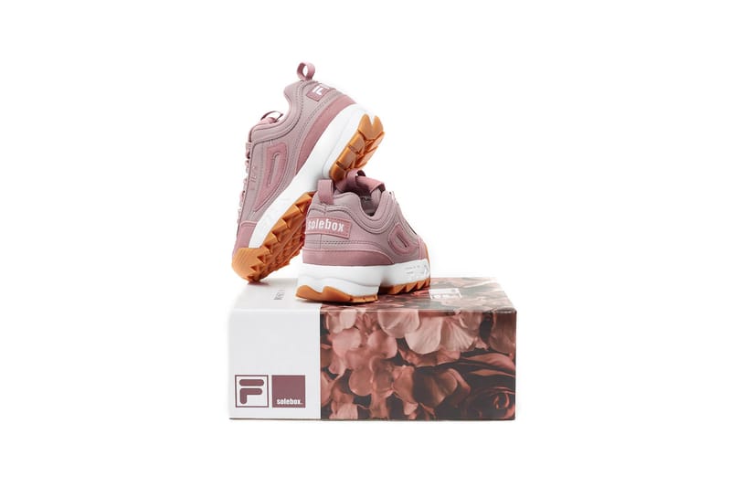 Fila disruptor store pink blush