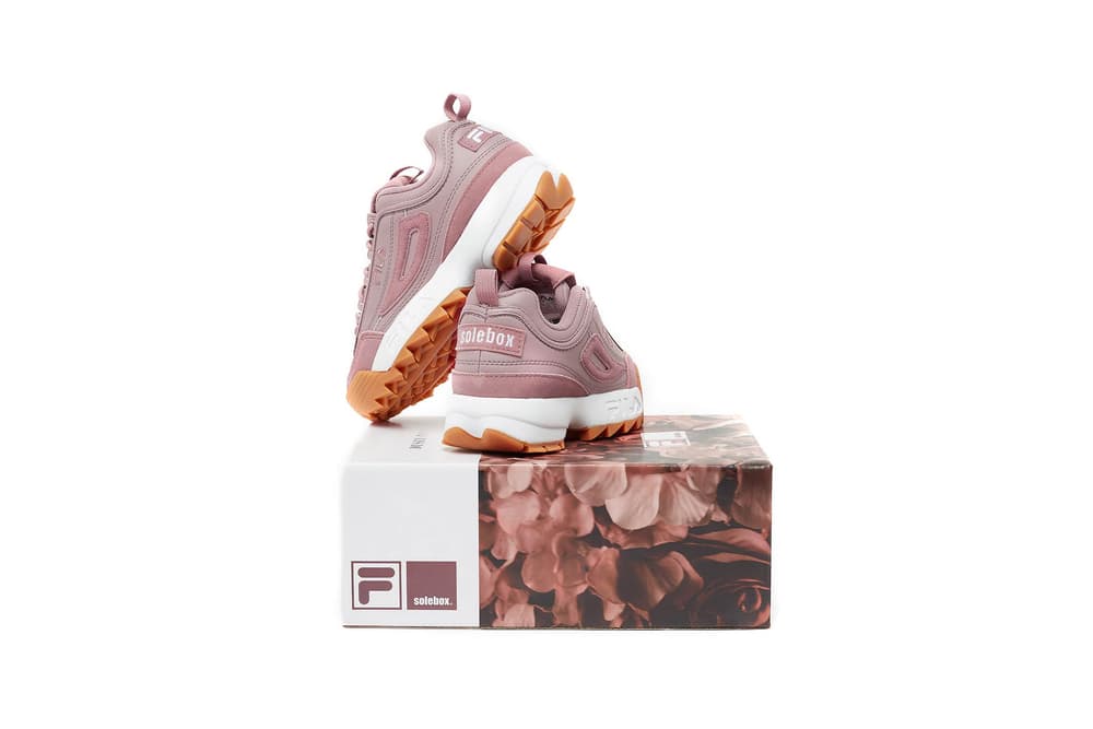 light pink fila disruptor