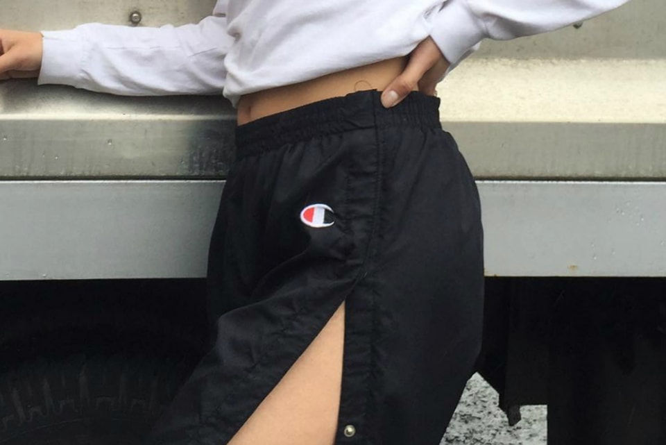 champion tearaway pants