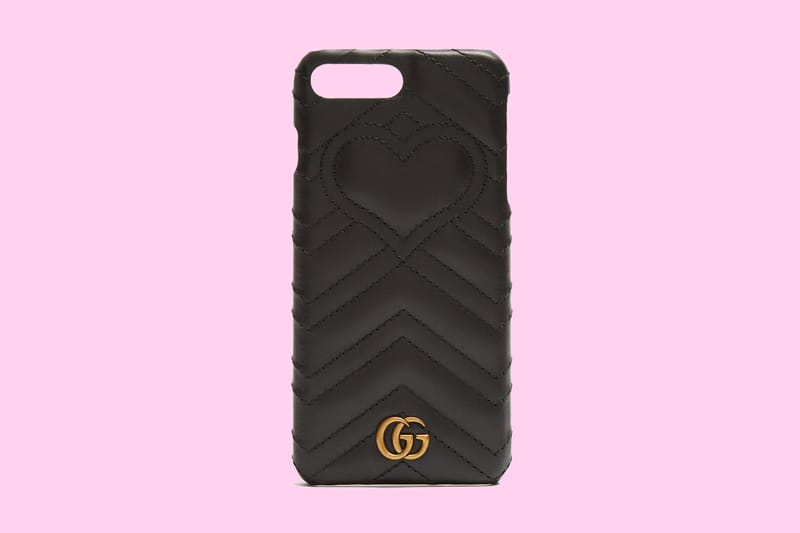 Gucci Marmont Quilted iPhone Case in Black Hypebae