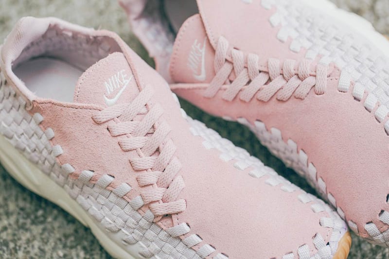 Buy Nike's Air Footscape Woven in Particle Rose | Hypebae