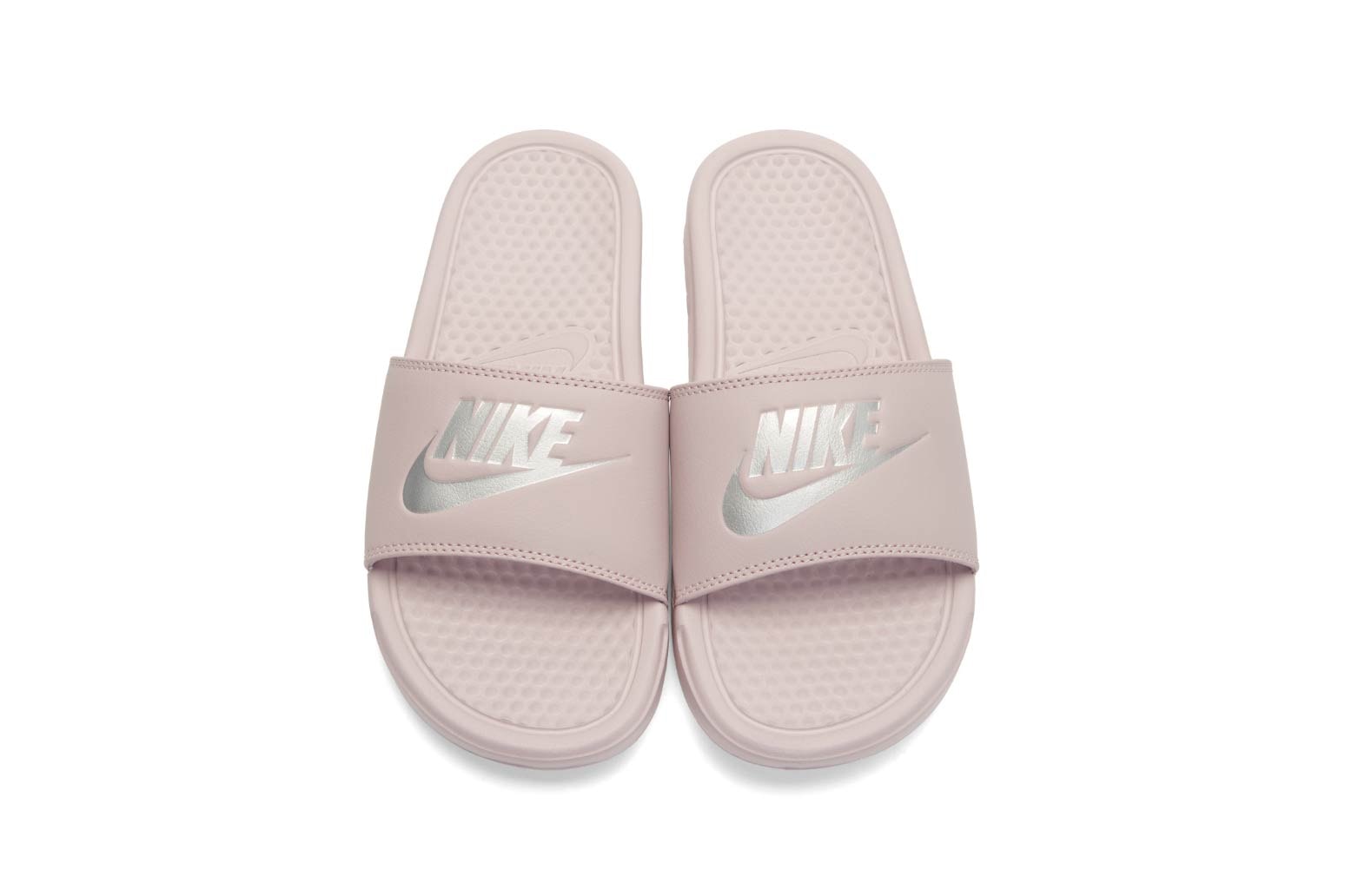 Shop Nike's Benassi Slides in Particle Rose Pink | Hypebae
