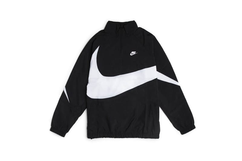 Nike big swoosh half hot sale zip