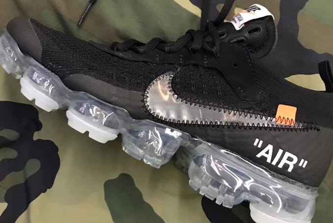 Off white cheap vapormax black 2018