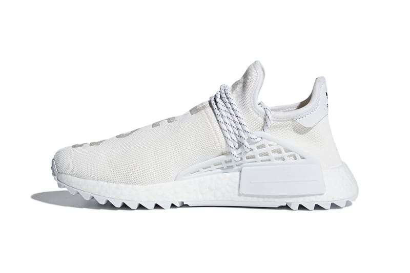 Adidas x pharrell williams hu clearance holi nmd cream y white