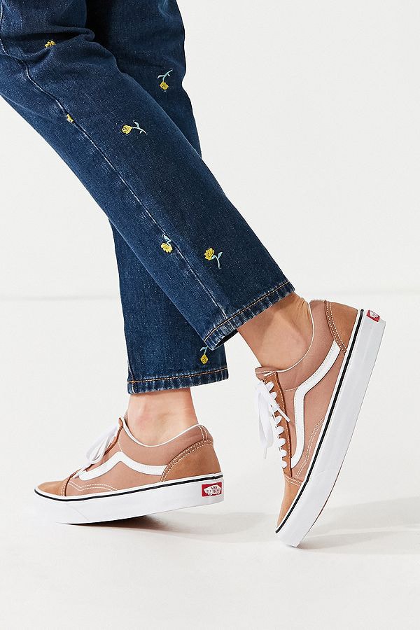 tiger eye tan and white checkered vans