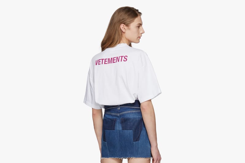 Level T | Balmain Kids rear logo-print T-shirt - Vetements' Entry