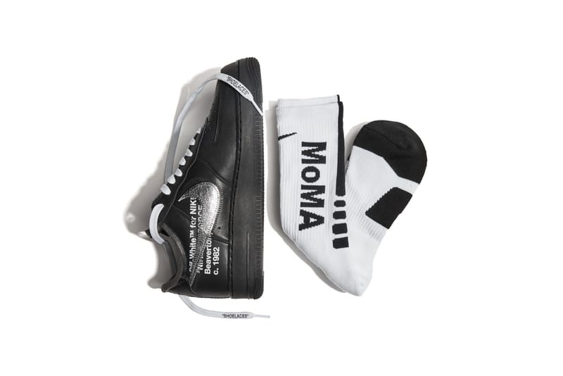 Virgil Abloh x Nike for MoMa Air Force 1 Black Hypebae