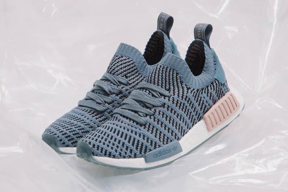 adidas NMD R1 STLT Primeknit in Pink and Blue | HYPEBAE