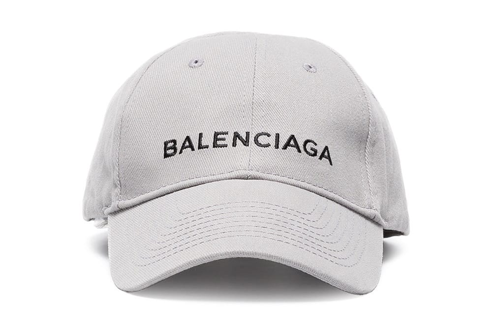 Balenciaga Releases Light Grey Logo Baseball Cap | Hypebae