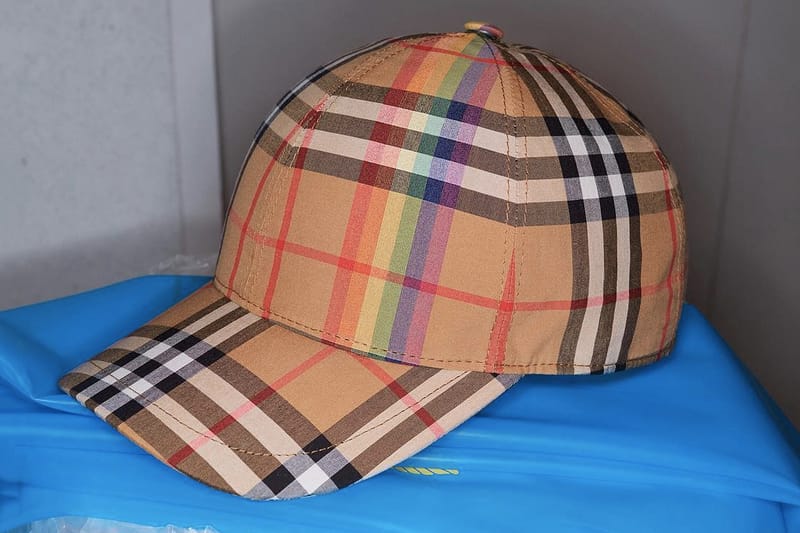 Burberry cheap rainbow cap