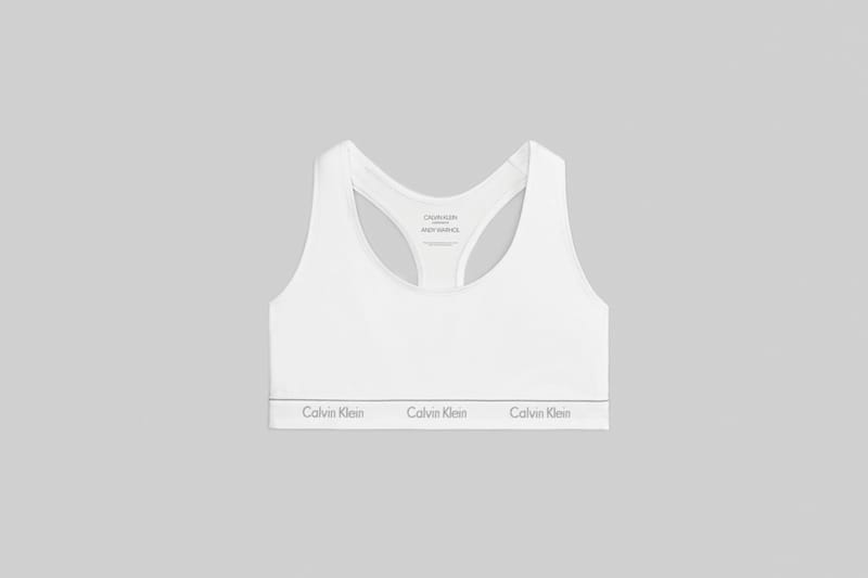 Calvin klein best sale andy warhol bra