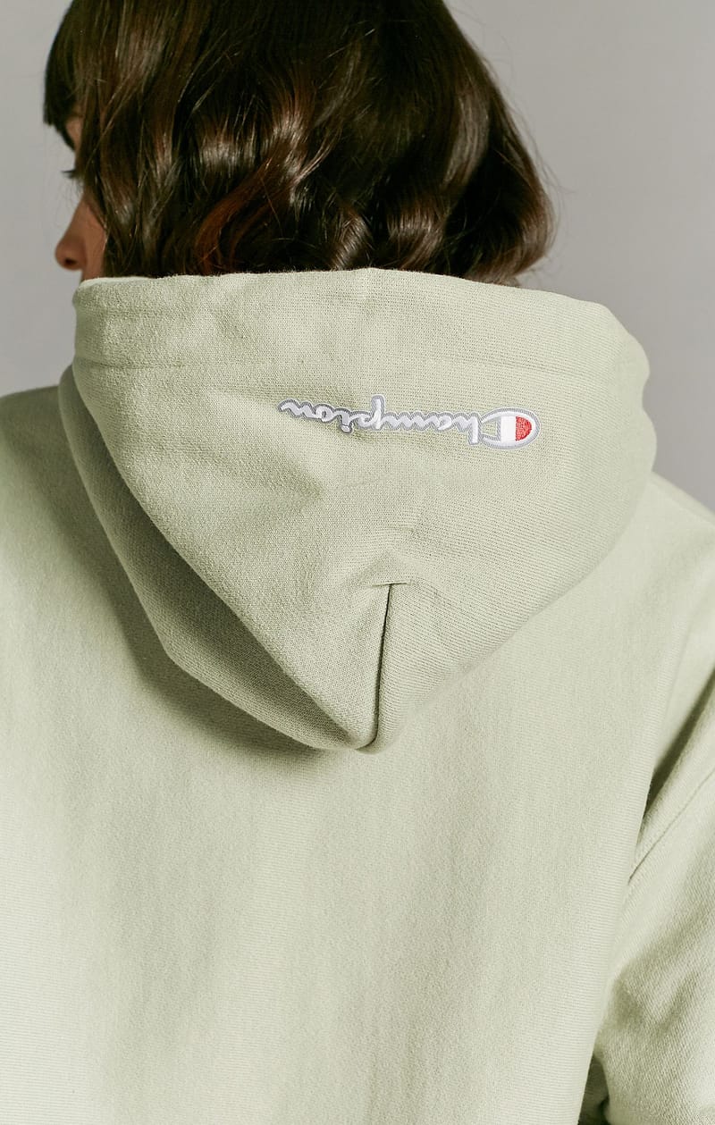 Sage green champion on sale hoodie