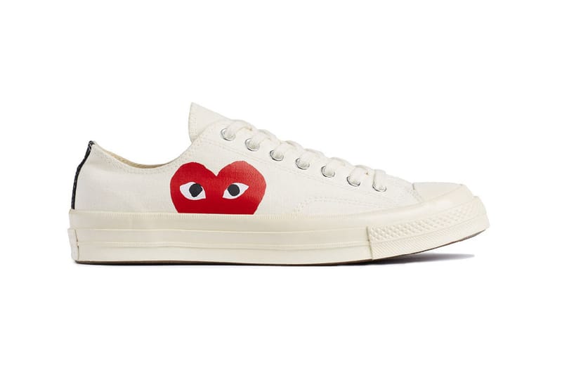 Comme des garcons sales x converse polka dot