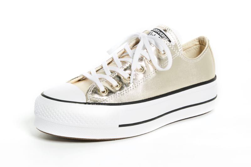 Converse lift gold online