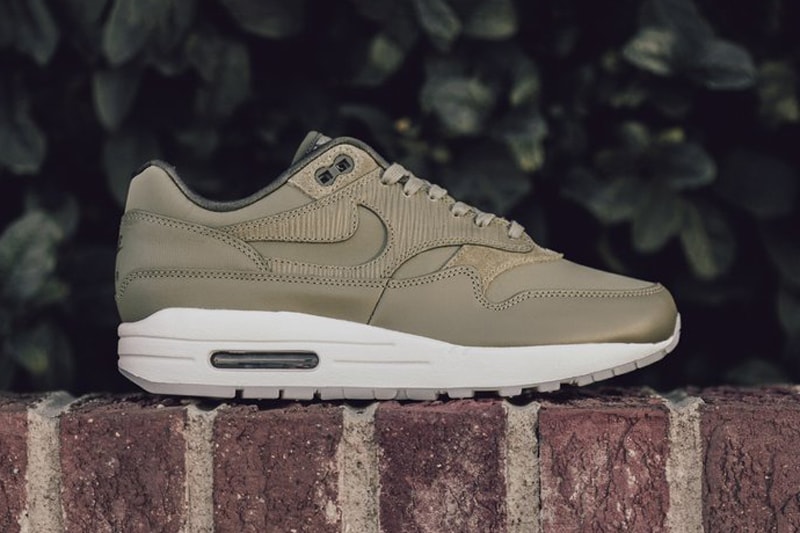 Nike Air Max 1 Premium in Medium Olive/Gold | Hypebae