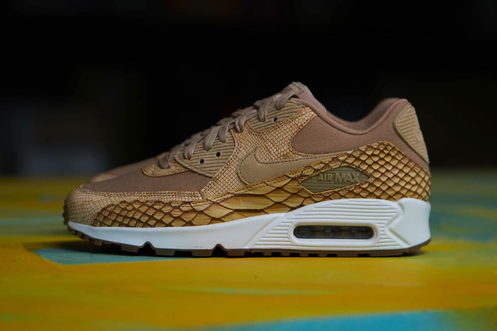 Nike Air Max 90 Premium in Vachetta Tan Scales | HYPEBAE