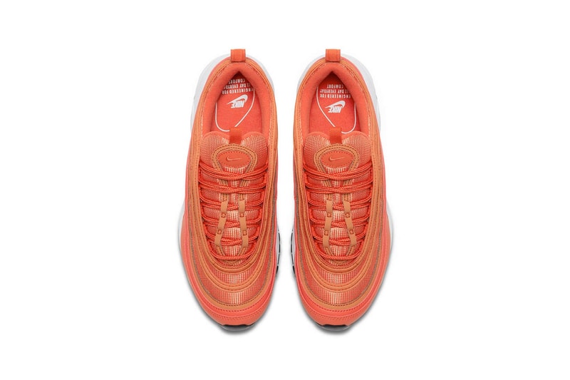 nike 97 orange and black