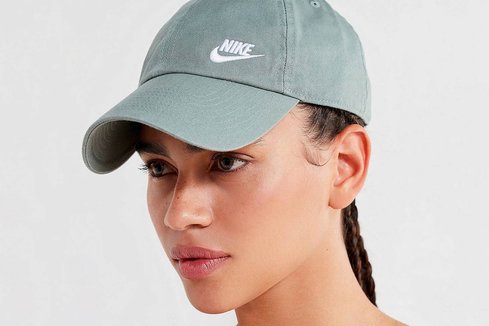 Buy Nike's Twill H86 Dad Hat in Olive and Teal | Hypebae