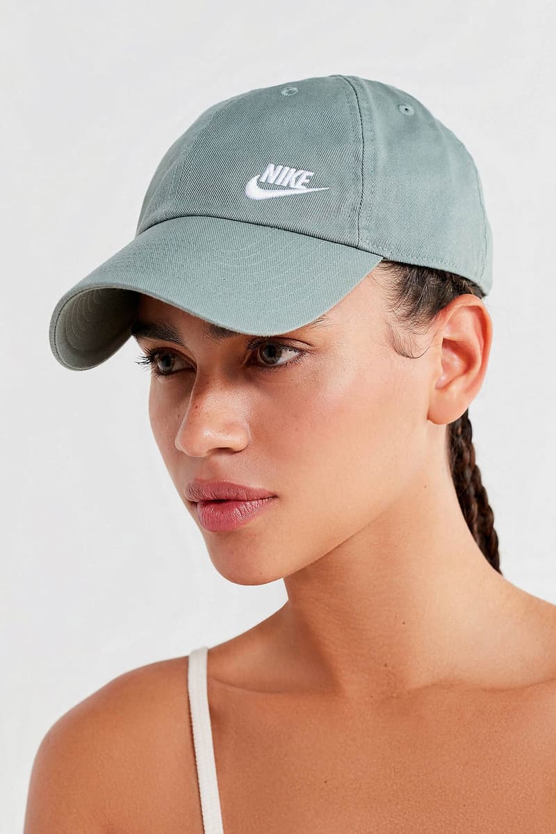 Buy Nike's Twill H86 Dad Hat in Olive and Teal | HYPEBAE