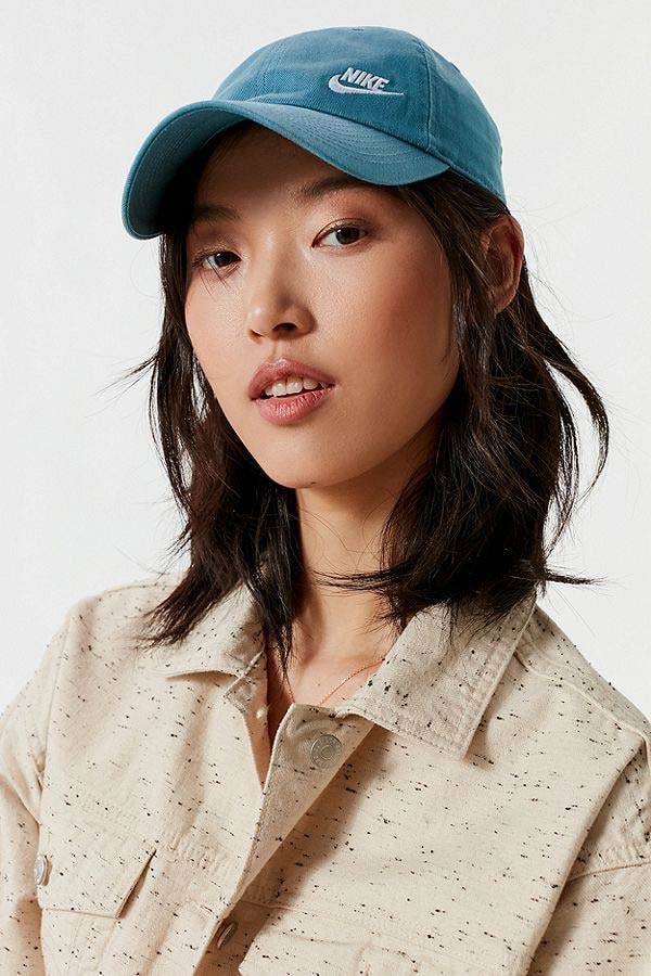 Buy Nike's Twill H86 Dad Hat in Olive and Teal | Hypebae