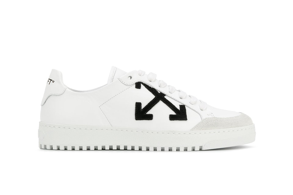 Off-White™ Minimal White Sneakers with Laces | HYPEBAE