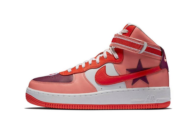 Riccardo Tisci x Nike's Air Force 1 Hi in Pink | nike hyperfuse