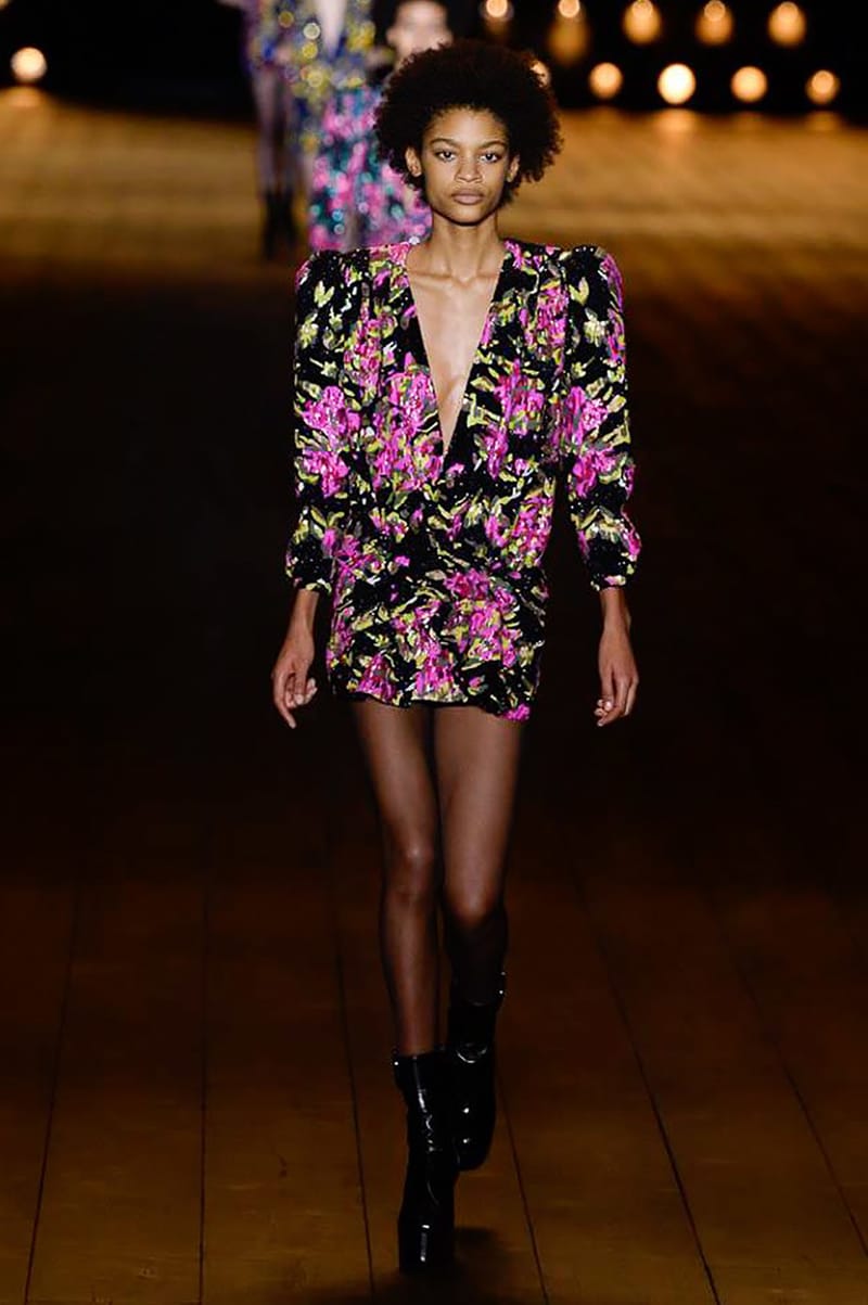 Yves saint laurent fashion hotsell show 2018