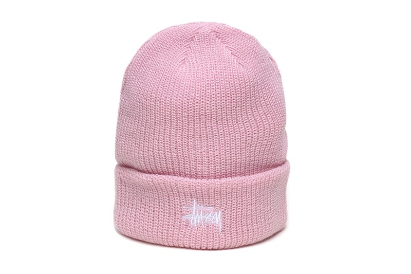 stussy-beanie-pastel-pink-
