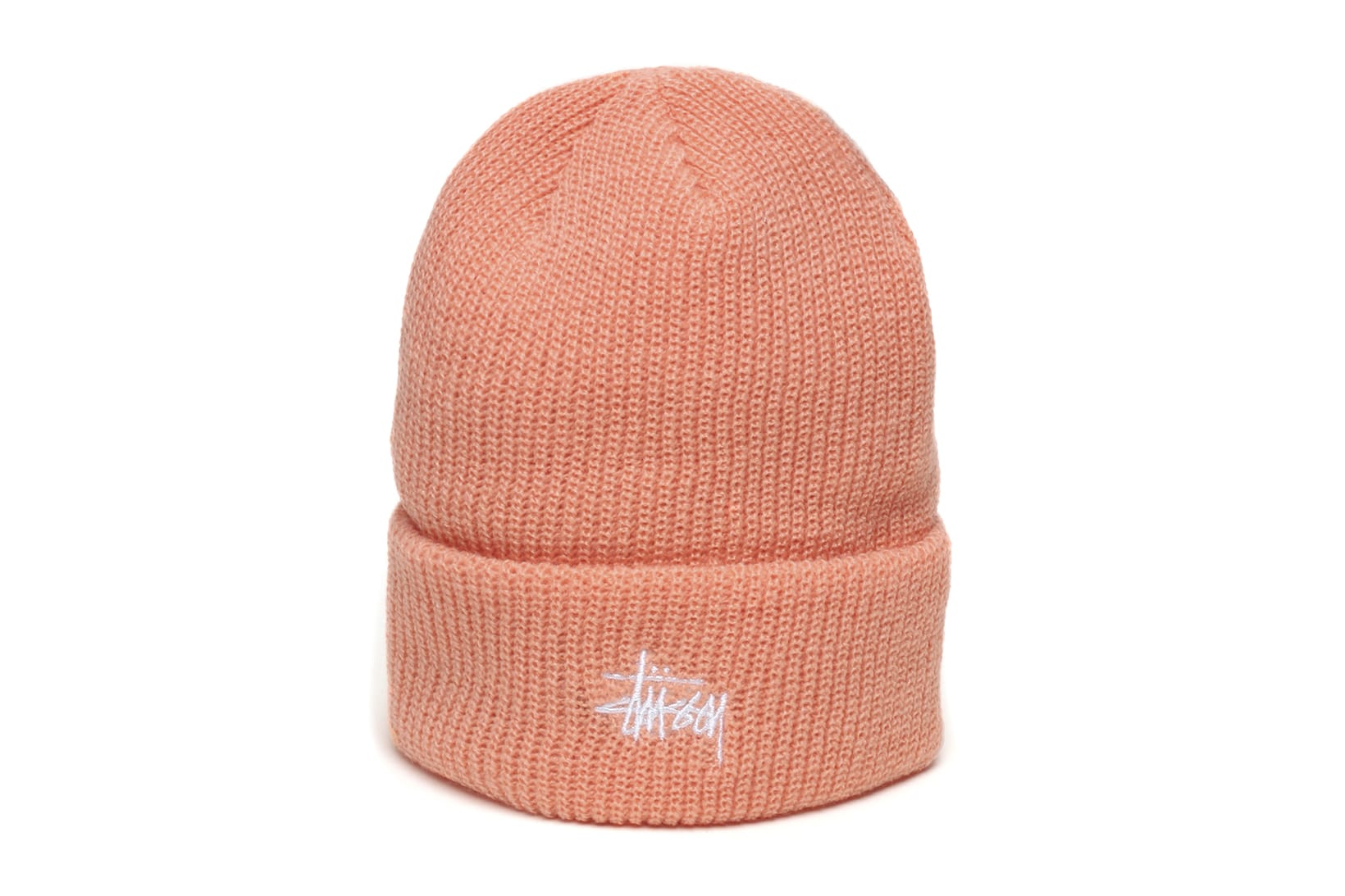 Stussy Drops Pastel Pink, Peach and Mint Beanies | Hypebae