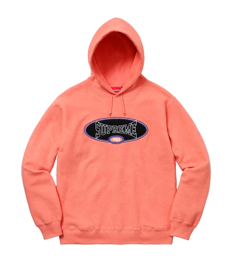 Supreme best sale coral hoodie