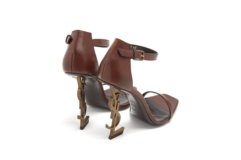 YSL Saint Laurent Brown Opyum Heels Hypebae