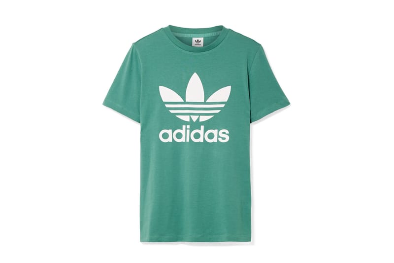 adidas Originals Trefoil Logo T Shirt in Green Hypebae