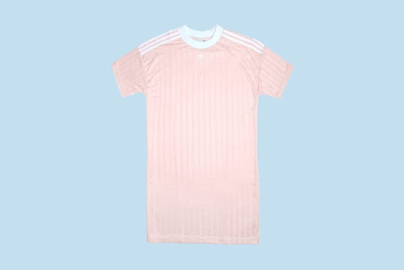 Light pink adidas dress best sale