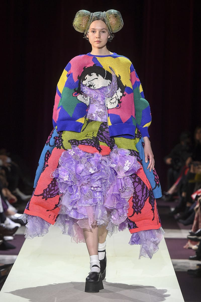 Comme des garcons 2025 paris fashion week 2018