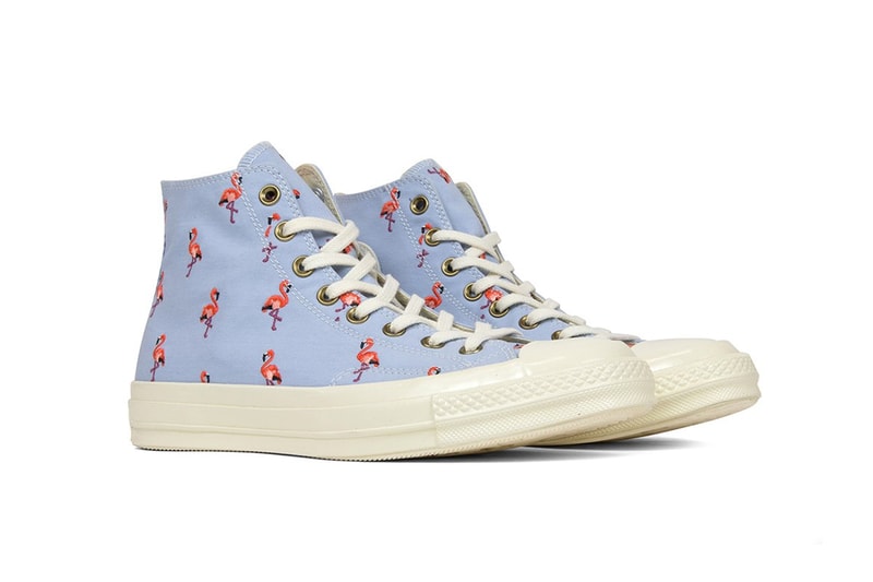 converse flamant rose