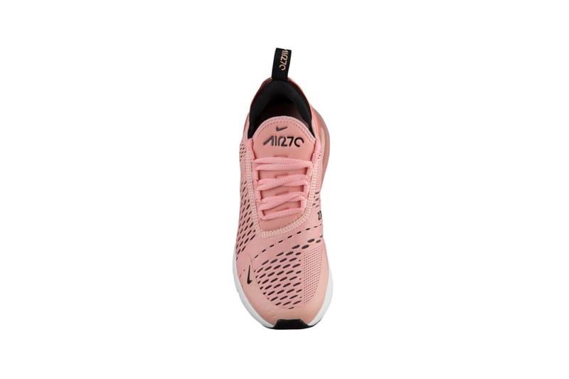 Pink nike air hotsell max 270 coral stardust